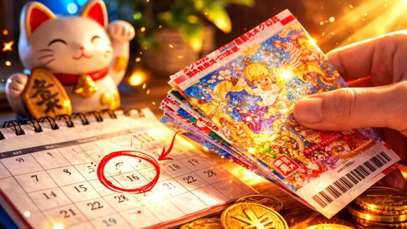 宝くじは「買うタイミング」で当たる？実は意味がない理由と当たる人の買い方