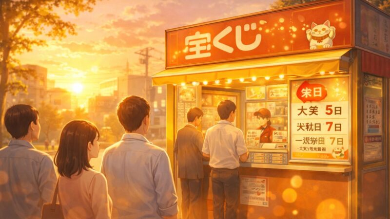 宝くじを買う前に意識したい縁起の良いポイント